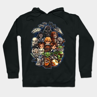 May The Cartoons Be with You Hoodie